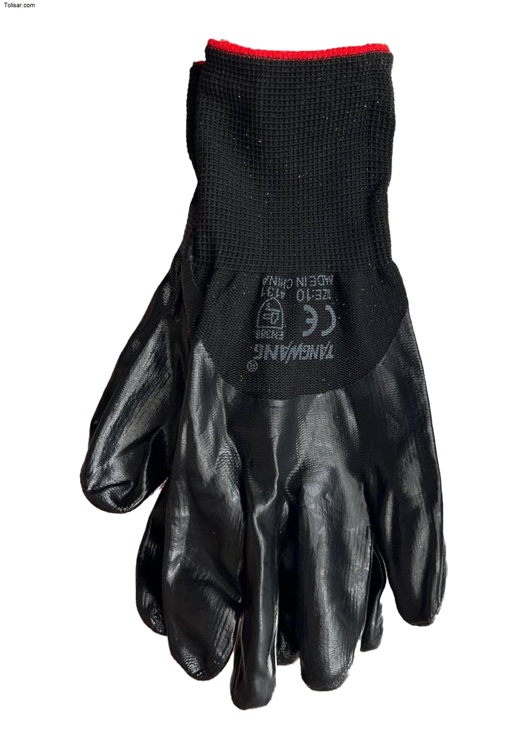 دستکش نیتریل دار tang wang